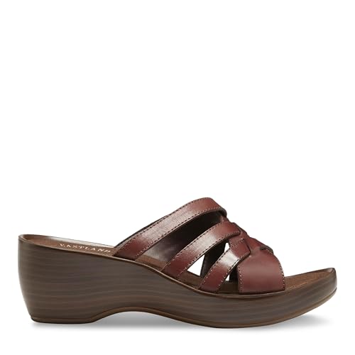 Eastland Women's Poppy Slide Sandal - Comfortable Casual Shoes for Summer Beach Days
| Eastland Women's Poppy Slide San