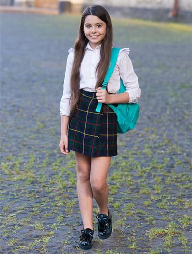 DADAWEN Girl's Slip On Tassel Oxford Shoes Flats Round Toe School Uniform Dress Shoes (Toddler/Little Kid/Big Kid)  
DAD